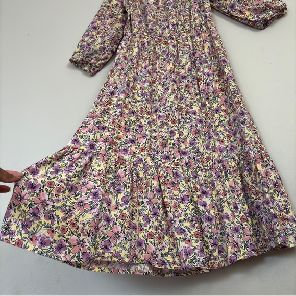 BeBop Long Sleeve Floral Dress - Multicolor - Picture 7 of 16